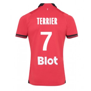 Stade Rennais Martin Terrier #7 Replika Hjemmebanetrøje 2023-24 Kortærmet